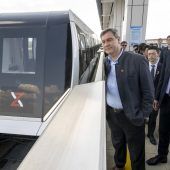 Die Bahn in der Schwebe