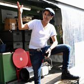 Feuerteufel auf dem Viktualienmarkt