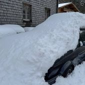 In Spitzingsee 70 Zentimeter Neuschnee