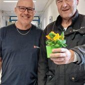 Frühlingsgruß für Dialyse-Patienten