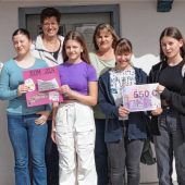 Palmbuschen verkauft – 550 Euro gespendet