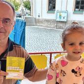 Glücksfee Megan zieht Gewinner