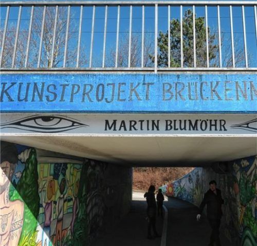 Das Kunstprojekt "Brückenmühle" entstand 1918 in Gemeinschaftsarbeit mit dem Künstler Martin Blumöhr und Schülern aus allen 4 Bruckmühler SchulenFoto Baumann