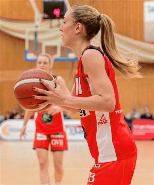 Beste Werferin bei Wasserburg: Sophie Perner.Foto Pfuhl