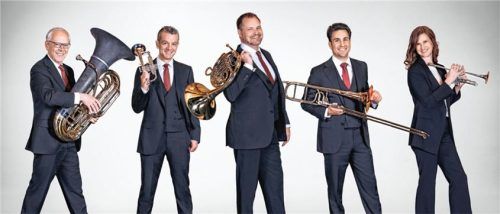 „Canadian Brass“ begeistern weltweit mit musikalischem Können und augenzwinkernder Unterhaltung. Foto Endicott
