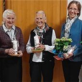 Ehrungen bei Frauengemeinschaft