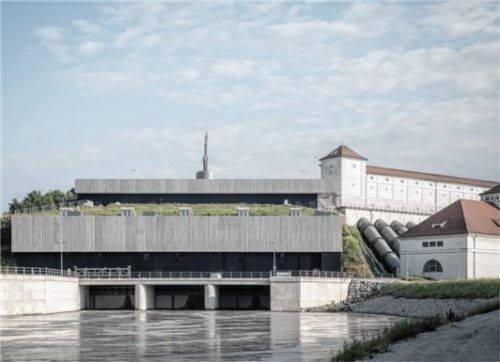 Das ausgezeichnete Verbund-Innkraftwerk Jettenbach-Töging. Foto Rainer Taepper