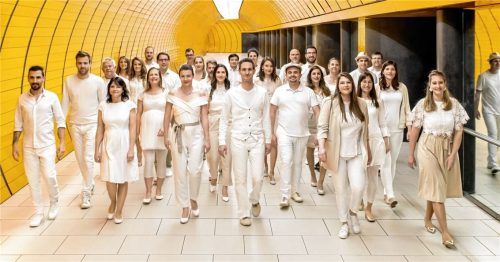 Das neue Programm der A-cappella-Sänger aus München reicht von Jazz bis Pop und Rock.Foto  re