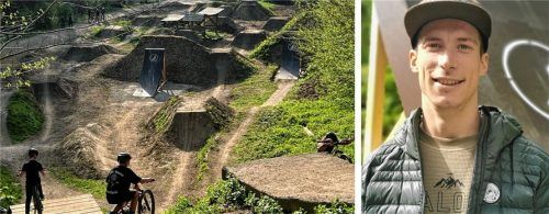 Der Bikepark in Traunstein nimmt Fahrt auf: Was hat das mit dem Mountainbike-Profi Jasper Jauch zu tun? Und warum war es eigentlich in den letzten Jahren so still auf dem Gelände?Fotos  Fackler/ Langenwalter