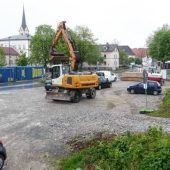 Start der Bauarbeiten am Bahnhof