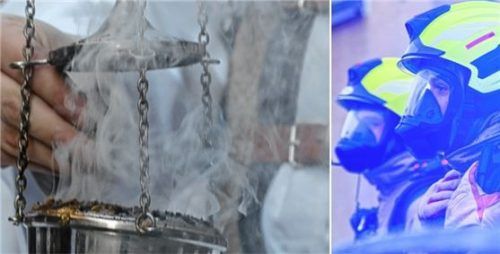 Der Umgang mit dem Weihrauchfässchen will geübt sein. In Bad Endorf führte ein privates Räucherritual zum Großeinsatz von sechs Feuerwehren. Foto dpa