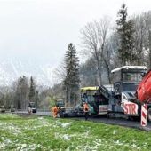 Sanierung der Alpenstraße im Plan