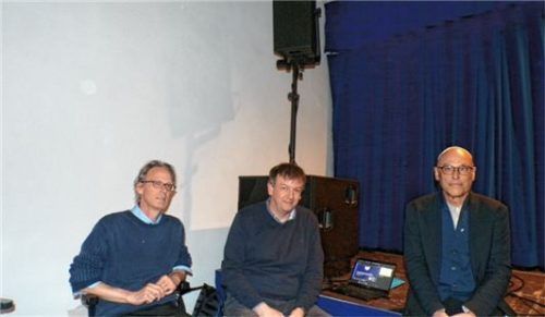 Edwin Hamberger, StefanWolf und Terry Swartzberg (von links). rath