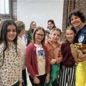 Gerlinde Kaltenbrunner zu Gast in Mädchenrealschule Sparz