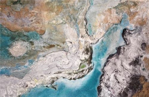 Gabriele Pauly: „Island im Winter“.Foto pfurtscheller