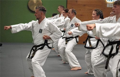 In Action: Stefan Roitners Herz schlägt für Taekwondo. In seiner Karriere hat er schon vieles erreicht. Und auch in Zukunft wird es noch viele Projekte geben. Foto Susanne Grun