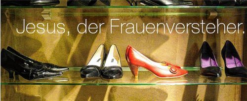 Kinder und Küche? Nein, das war Jesus für die Frauen zu wenig. Foto  Jung