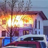 Brand in Mehrfamilienhaus