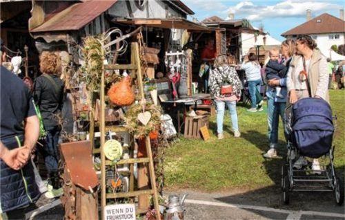 Mit seiner bunten Vielfalt machte der 39. Weibamarkt vielen Besuchern Freude.