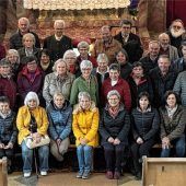 In Erinnerungen an die einstigen Schulzeiten geschwelgt
