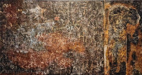Rupert Dorrer: „Schwabinger 7“, Mischtechnik auf Holz, circa 2014. Fotos RUTSCH