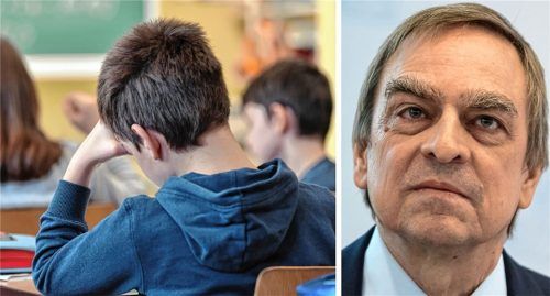 Späterer Unterrichtsbeginn = wachere Schüler? Walter Baier, Schulleiter des Gymnasiums Bruckmühl, glaubt nicht, dass diese Gleichung aufgeht. Fotos dpa
