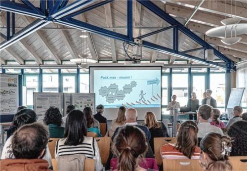 Studenten der TU München-Weihenstephan machten sich zur Aufgabe, konkrete Maßnahmen zu entwickeln, mit denen sich das Mangfalltal den Folgen der Klimaänderung entgegenstellen kann.Foto Thomae