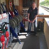 Eine Bahnstrecke wie aus dem Museum