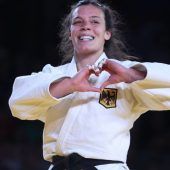 Auf die Olympia-Matte darf nur eine