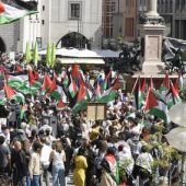 4000 Menschen bei Palästina-Demo