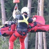 40-Jähriger verletzt sich beim Klettern auf KZ-Überresten