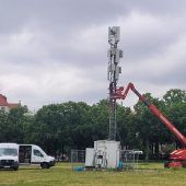 Vorbereitung fürs EM-Fanfest