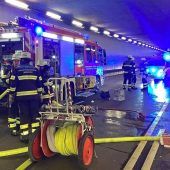 Tunnelzufahrt wieder frei