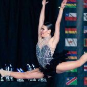 Junge Tänzerin mit großem Ehrgeiz