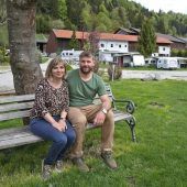 Camper-Gemeinde trotzt dem Wetter