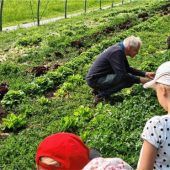 Vagener Kinder besichtigen Gärtnerei