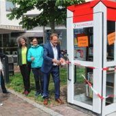 Bücherzelle eröffnet