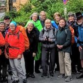 Rosenheimer Pilger auf dem Fränkischen Jakobsweg