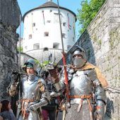 Szene-Größen des Ritterlebens in Kufstein