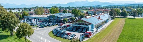 Am Standort Bruckmühl bietet BaderMainzl u.a. die Marken Volkswagen, Audi und Skoda an. Auch das Karosserie- und Lackzentrum ist hier zu finden.