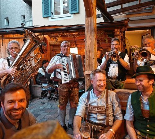 Beste Stimmung herrschte in allen teilnehmenden Wirtshäusern.