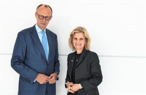 CDU-Chef Friedrich Merz hat am Dienstag Daniela Ludwig zur Israelbeauftragten der Unionsfraktion ernannt. Foto re