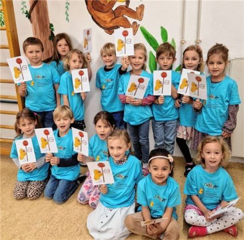 Das Projekt Nika lehrt Vorschulkinder im KiWest, wie sie ihre Grenzen äußern können. Foto Soziales Netzwerk Feldkirchen-Westerham