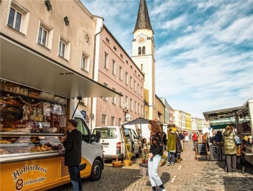 Der Bauernmarkt Mühldorf feiert dieses Jahr 30-jähriges Bestehen. Fotos Mayer/Vähning
