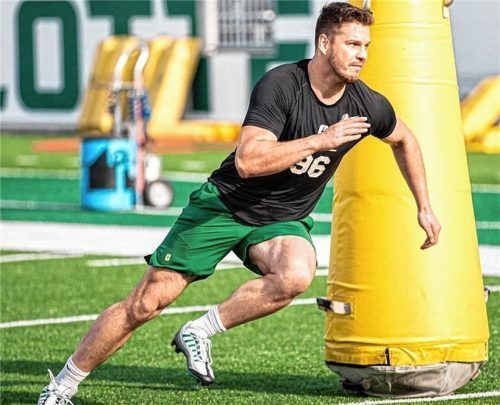 Der Oberbayer Julius Welschof ist drauf und dran, sich seinen Traum vom Football-Profi zu erfüllen. Foto Julius Welschof/Instagram