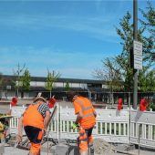 Mit Schrankenanlage gegen Autoposer