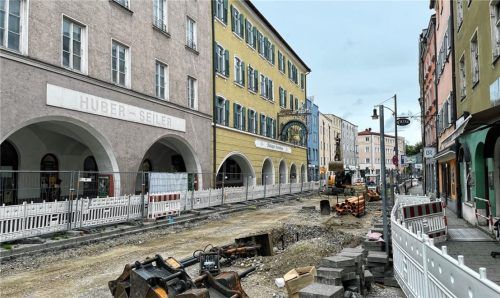 Die Kaiserstraße ist bereits seit mehreren Monaten für den Verkehr gesperrt – das sollte laut einem Antrag der SPD auch an den Herbstfest-Wochenenden so bleiben. Foto Baumeister