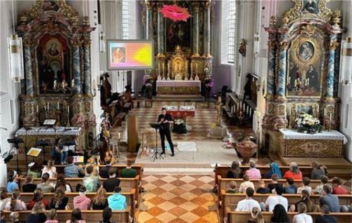 Die Pfarrei St. Martin in Au war bereits zum dritten Mal Gastgeber des Festivals. Fotos Re