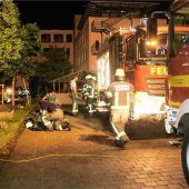 Kinderwagen gerät in Rosenheimer Wohnhaus in Brand