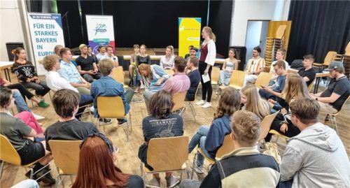 Emotional ging es zu bei der Diskussion mit Kandidaten für das EU-Parlament. Foto SJR